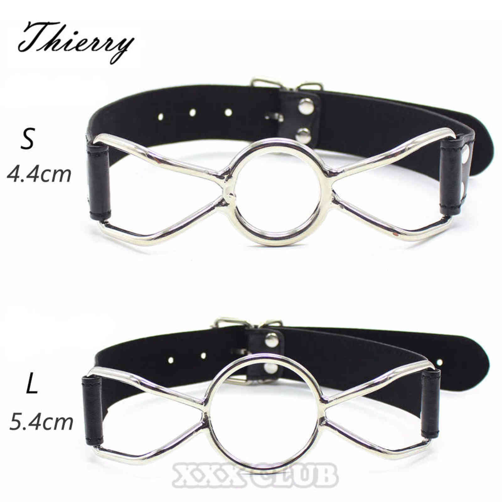 

Nxy Adult Toys Thierry Sex Toys Ring Gag Flirting Open Mouth with O-ring During Sexual Bondage Roleplay and Erotic Play for Couples 1120