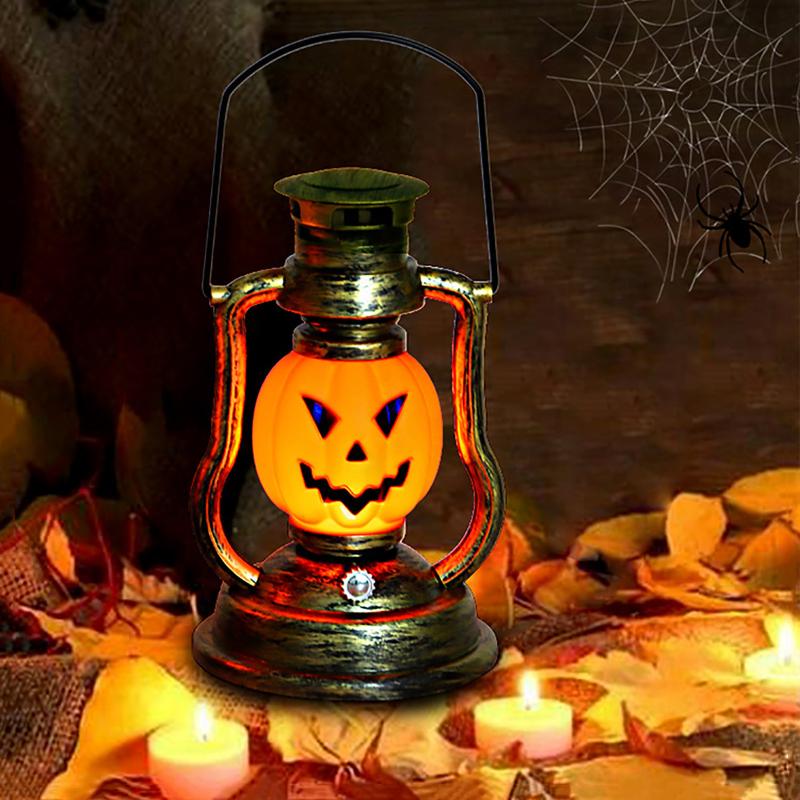 

Night Lights Pumpkin Skull LED Lantern Halloween Decoration Prop Creative Holiday Party Ligh Fancy Lighting For Bedroom
