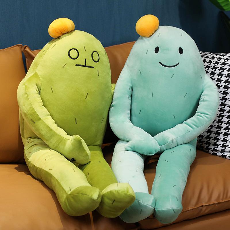 

60 cm cartoon plush toy emoticon pack doll child girl heart pillow