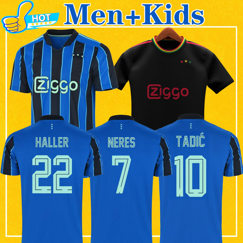 

HALLER Soccer Jerseys 21 22 Home Away Third TADIC ANTONY NERES KLAASSEN LABYAD Football Shirt Men + Kids Kit
