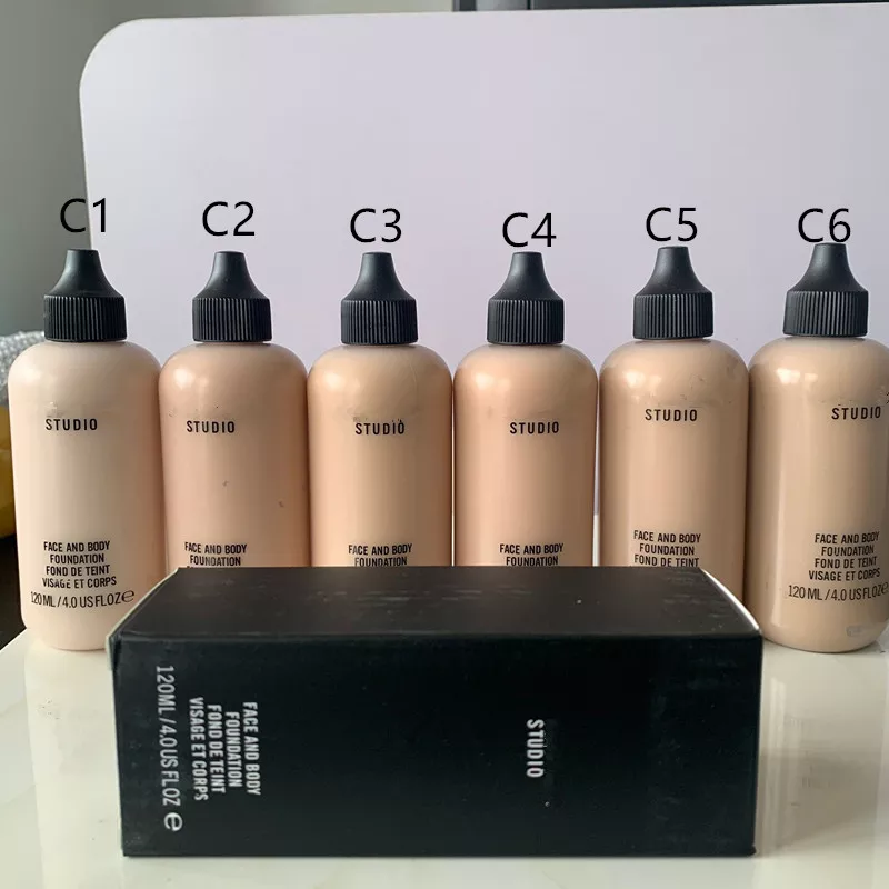 

BRAND NAME MAKEUP FACE AND BODY FOUNDATION 120ml