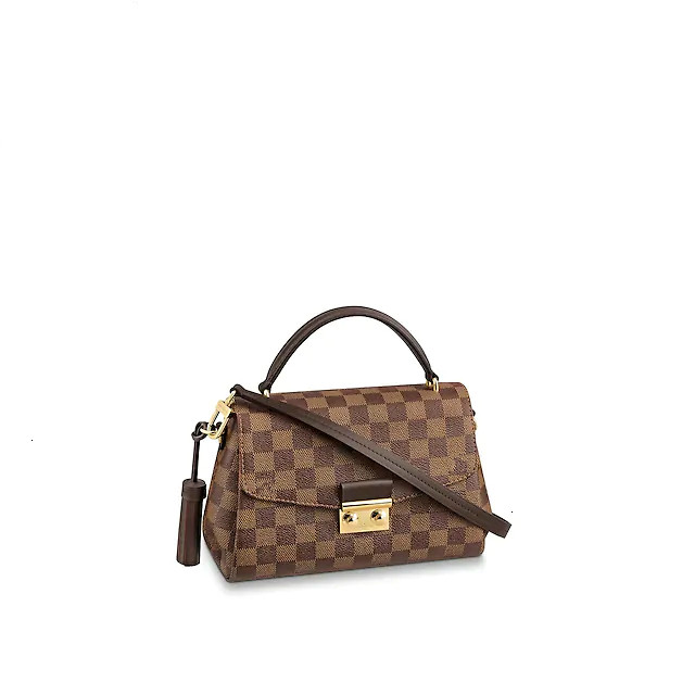 

N53000 Croisette Damier Ebene Women HANDBAGS ICONIC BAGS TOP HANDLES SHOULDER BAGS TOTES CROSS BODY BAG CLUTCHES EVENING