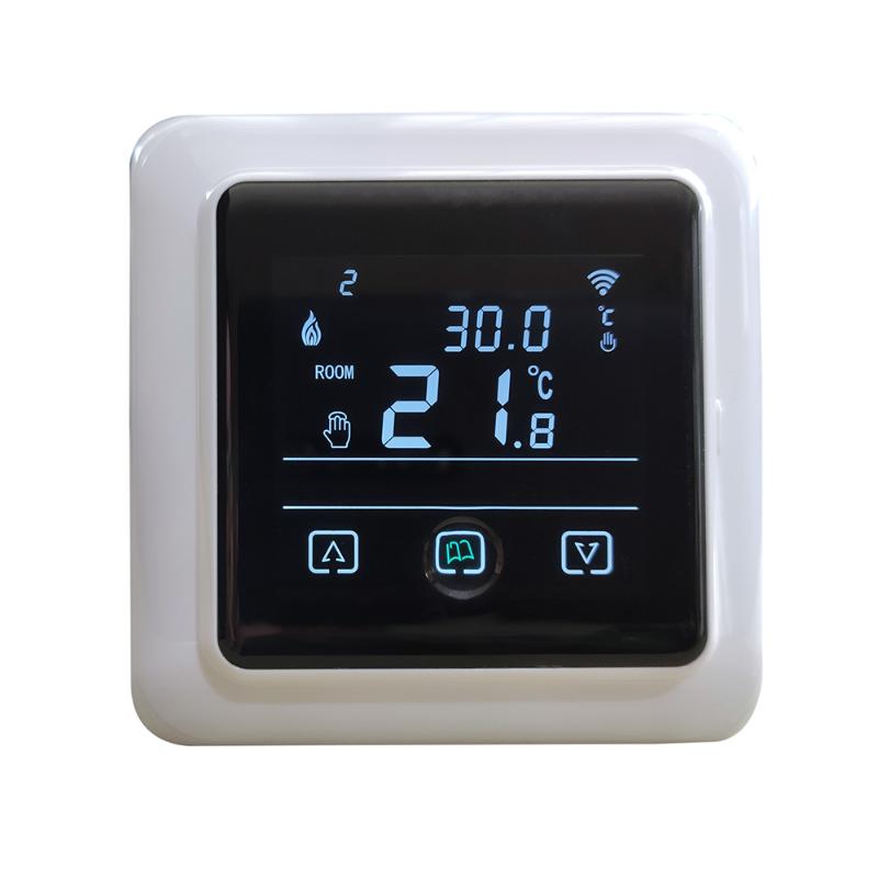 

Smart Home Control ME108 Wifi Thermost LCD Touch Screen Temperature Controller For Electric Warm Floor, Google Home, Alexa, 110V 230V