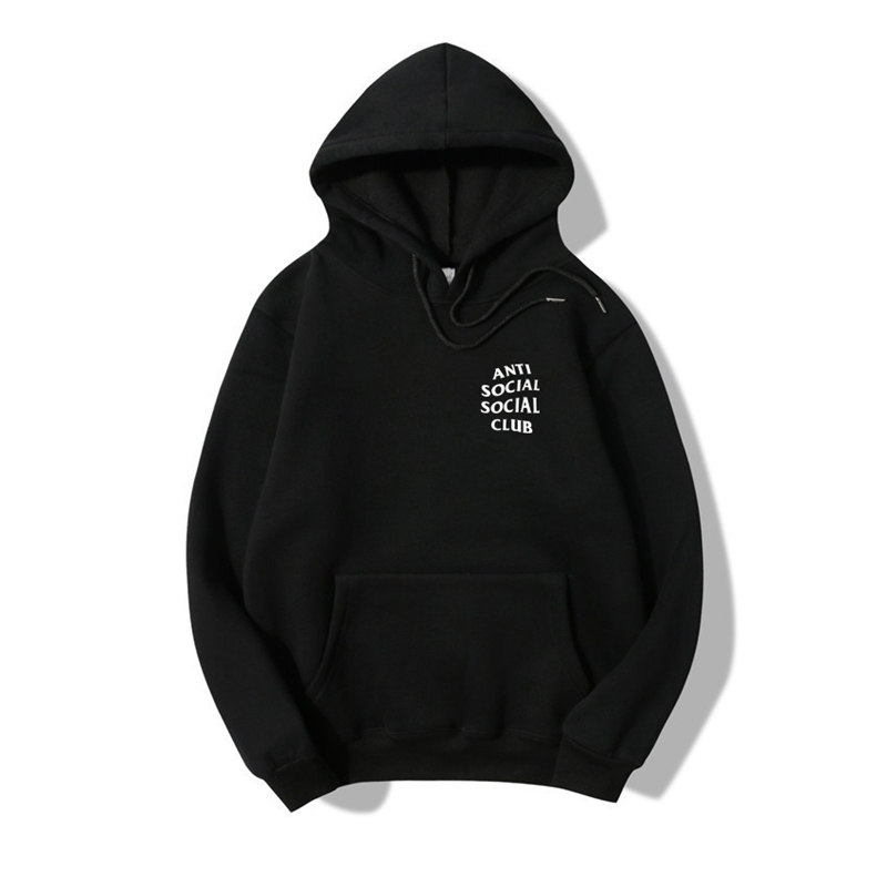 Gaojie Anti-Social Club GD NET ROUGE AUTOMNE Automne Hiver Couple de coton des hommes et des femmes