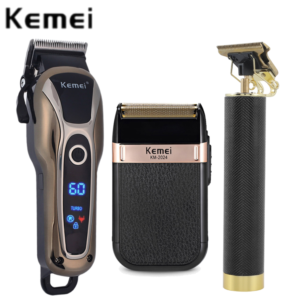

Professional Electric Hair Clipper Rechargeable Shaver Beard Hair Trimmer Kit Shaver Trimmer Low Noise Cut Beard Trimmer For Men
