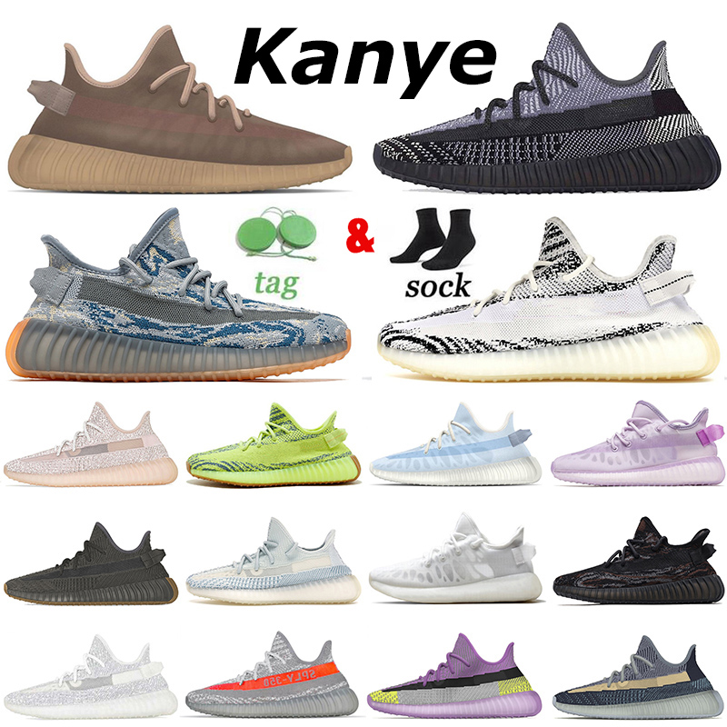 

Kanye West Women Mens Yeezy Boost 350 V2 Running Shoes MX Oat Rock Zebra Bred Static Reflective Mono Clay Ice Mist Beluga Trainers Sneakers Yeezys Big Size US 13, D36 tail light