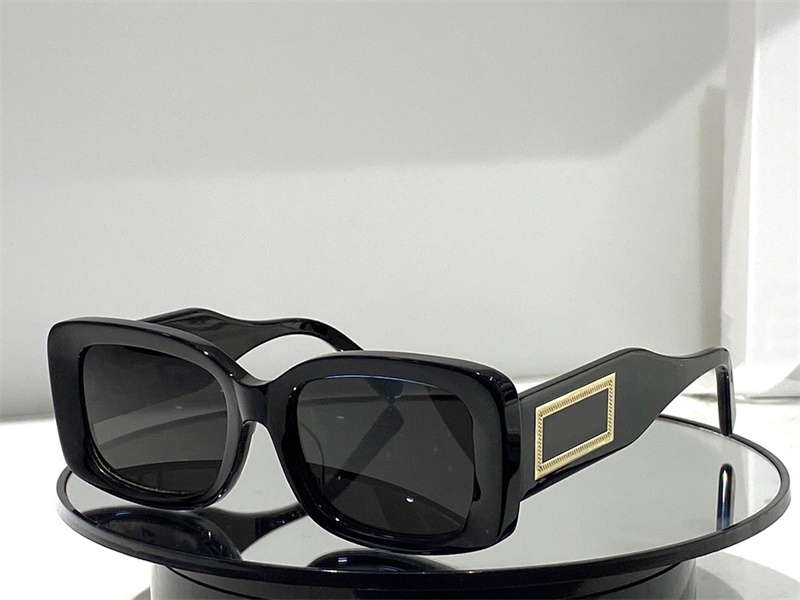 

New fashion design sunglasses 4377 square frame simple popular style classic uv400 protection glasses top quality, White;black