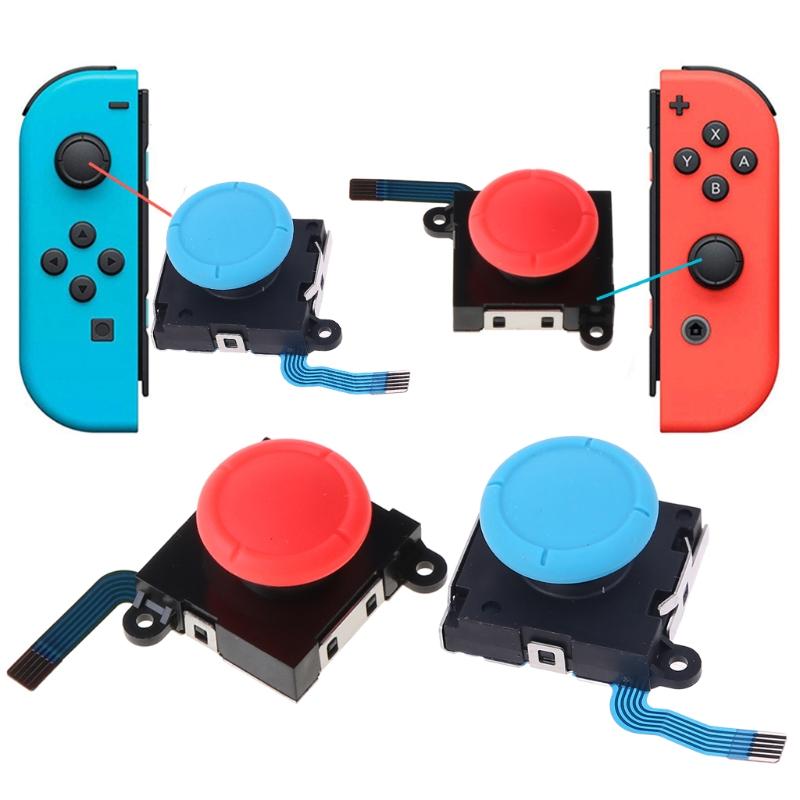 

Portable Game Players 3D Analog Joystick Thumb Sticks Sensor Replacements For Switch Joy Con Controller Repair Accessories NX