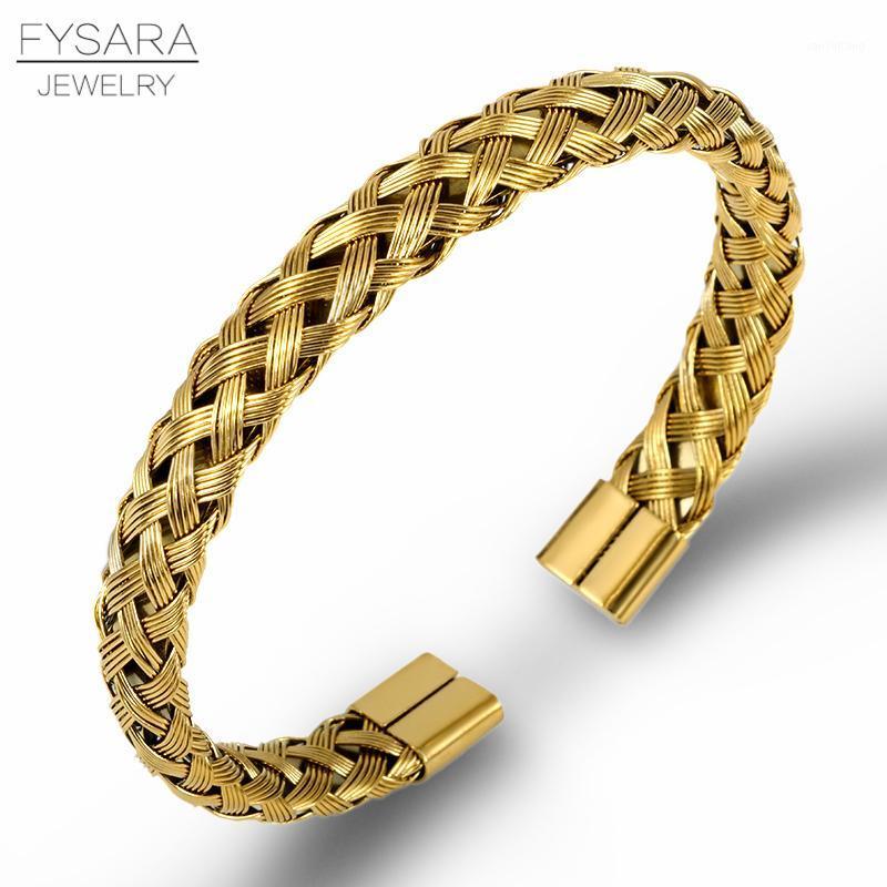 

Color Stainless Steel Cable Wire Twist Bracelet Bangle For Women Men Vintage Charm Cuff Bracelets Wholesale Jewelry