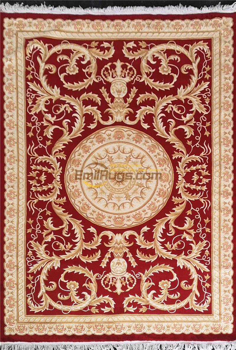 

CARPETSHAGGY RUGORIENTAL RUG HMADE FRENCH CHIC BROWN FASHIONABLE CIRCULAR HOUSEHOLD DECORATION MATCHINESE AUBUSSON Carpets