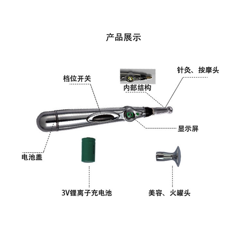 

20 years of strength meridian pulse scraping cupping acupuncture pen gift