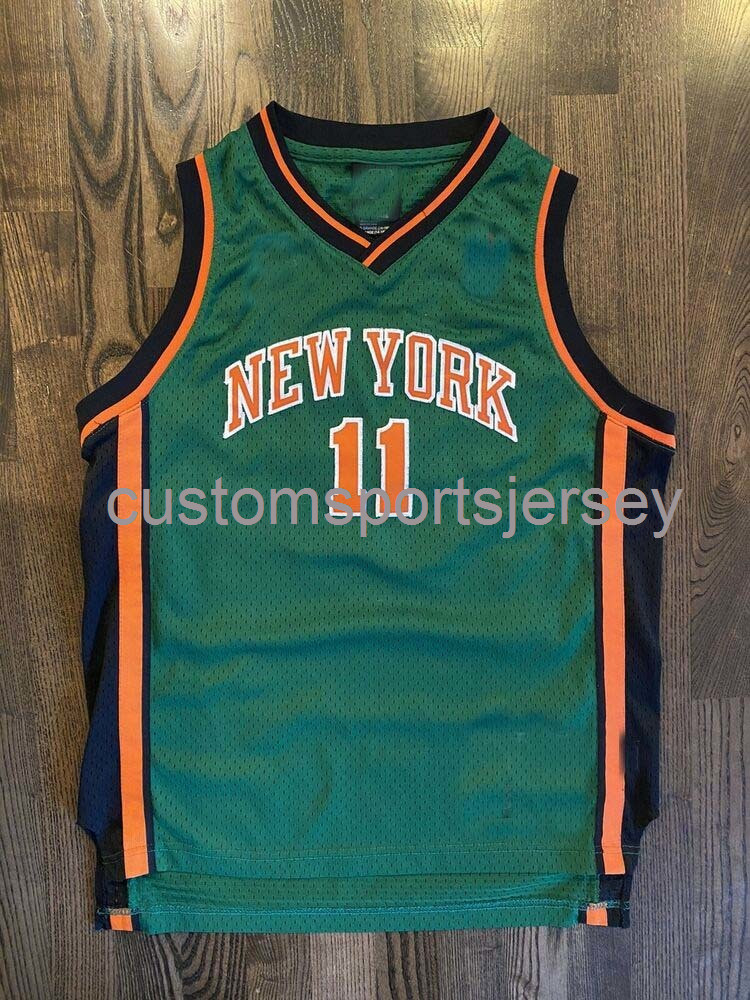 

Stitched Custom JAMAL CRAWFORD #11 St Patricks Day Jersey Men Women Youth Basketball Jerseys XS-6XL, Black