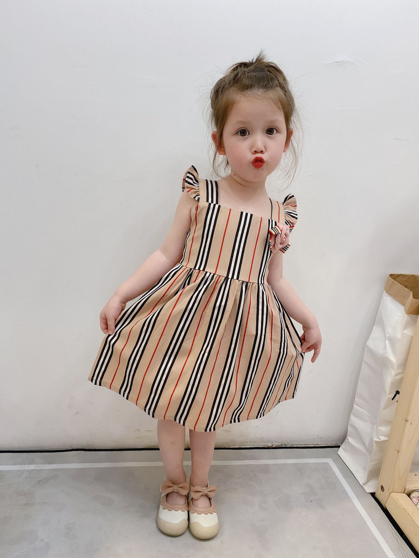 

Baby Girl Dresses Party and Wedding 2nd 1st Birthday Dresses for New Year 2021 Fancy Frock Dress for A Year Old Baby, Red;yellow