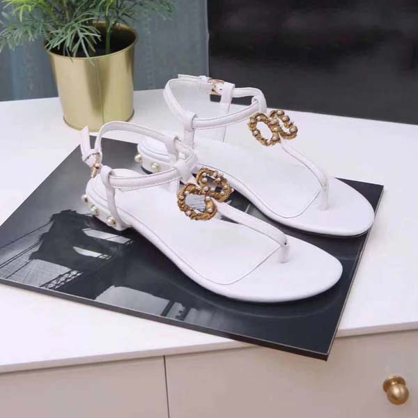 

2021 Luxury Designer Sandals Women's Beach Shoes Calf Leather Classic Hardware buckle Pearl heel Fashion Platform Slipper Size 35-43, Red