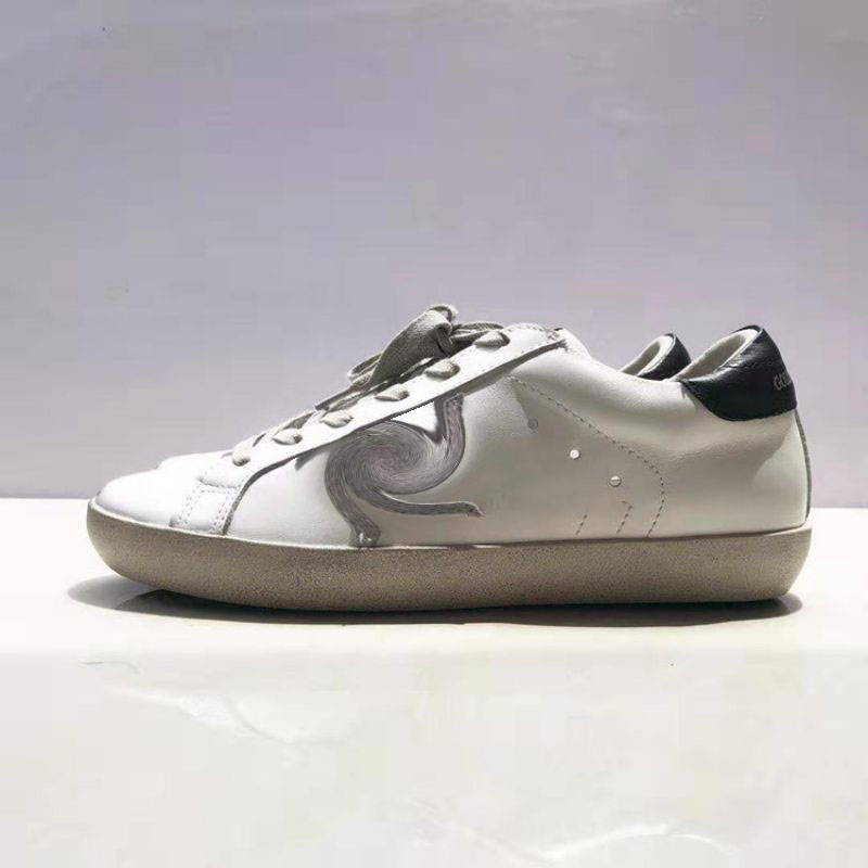 

2022 New Lace Up Sneakers PU Leather Women Shoes Shallow Round Toes Comfortable Casual Outdoors Concise Classic Mixed Colors HM231, Color 5