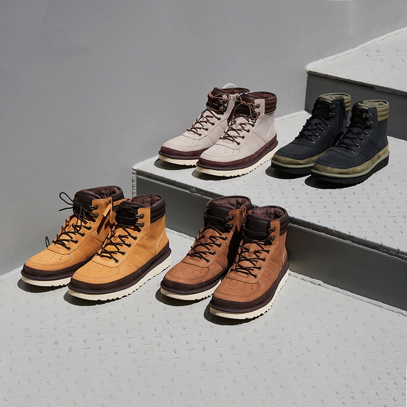 

wgg High quality Classic Genuine Leather Men Snow Boots Casual Martin Boot Wholesale Fashion Brand Waterproof ankle land Hiking Sports Trainer Shoes Sneakers 39-44, Light tan