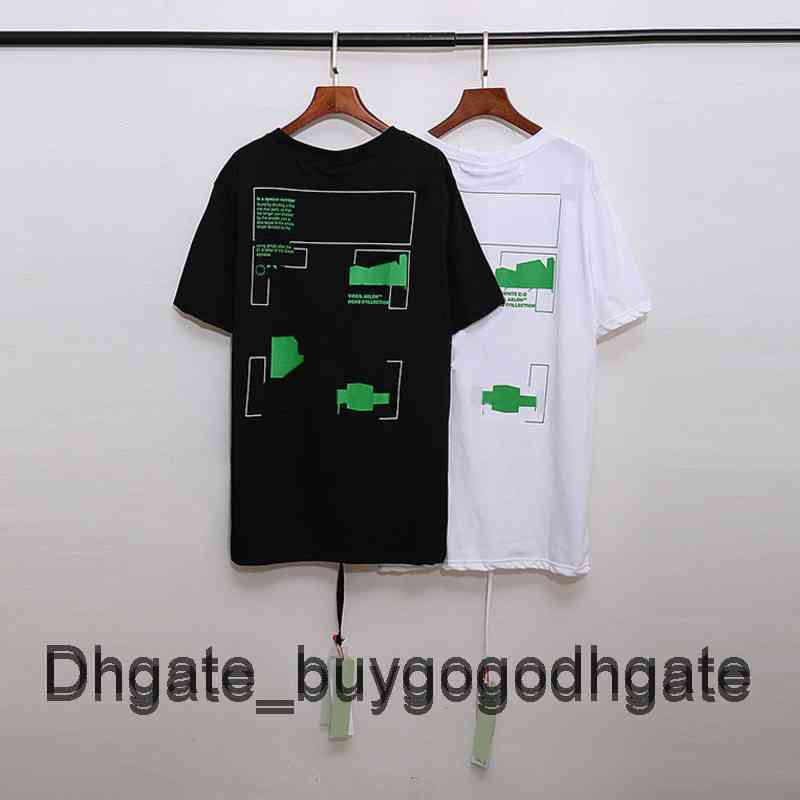 

Designer Luxury Offer Summer Men's t Shirts White Black Loose Back x Tshirts Women Hip Hop Casual Short Sleeve Top Arrow Cross Fisherma