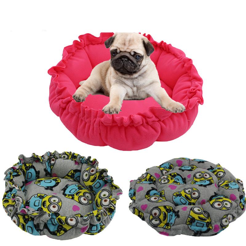 

Pet Bed Cat Dog Plush Nest Cute Collapsible Sofa Four Seasons Universal Mat Kitten Pad For Puppy Accessory Kennels & Pens