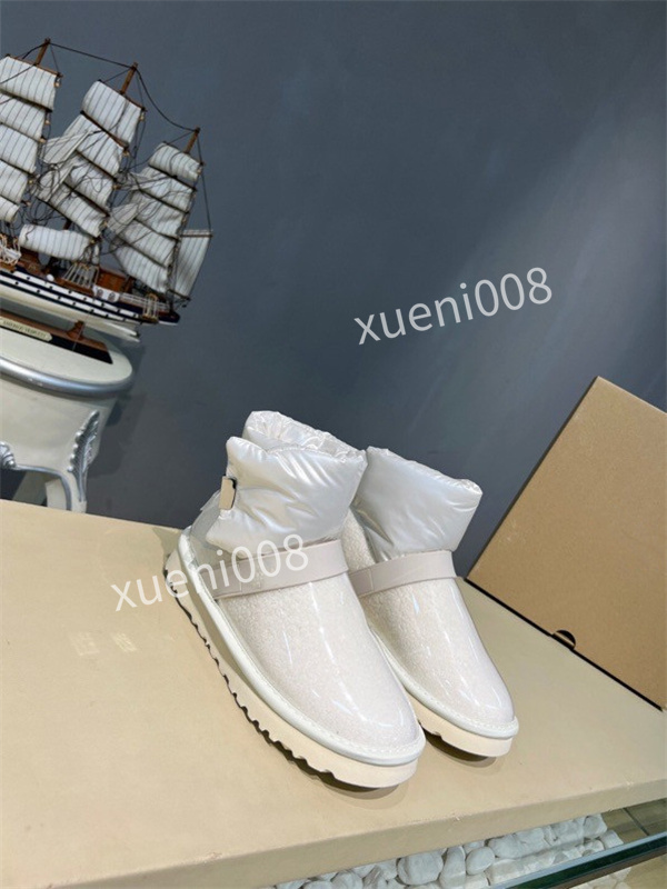 

2021 fur snow luxury designer women winter boots leather classic kneel half long ankle black grey chestnut coffee warm bailey bow rx211003, 01