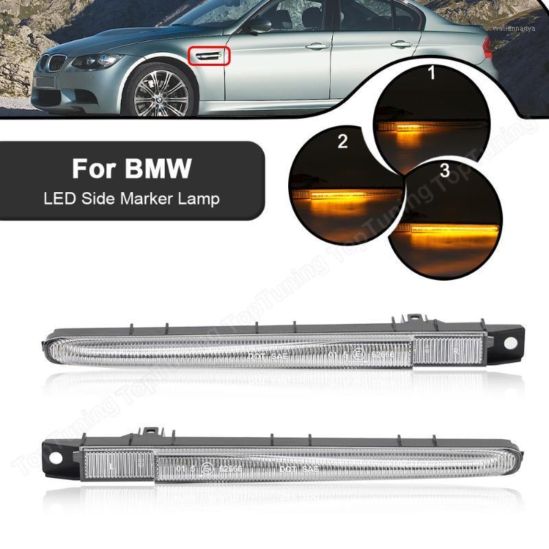 

Emergency Lights 2X For 3 Series M3 E90 E92 E93 2007 2008 2009 2010 2011 2012 2013 LED Dynamic Side Marker Turn Signal Light Indicator L