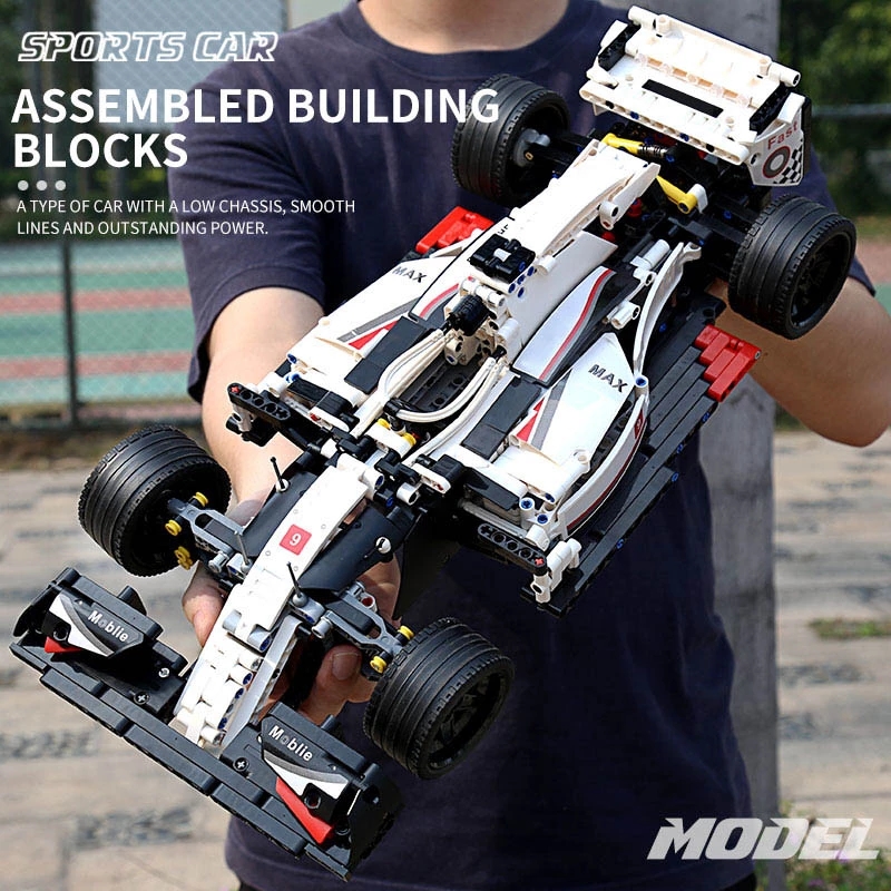 City F1 Racing The 24 hours Race Car Building Blocks Model Technic Series 42096 Mouldking 13117 1235Pcs Bricks Children Toys Christmas Birthday G-image-563258744