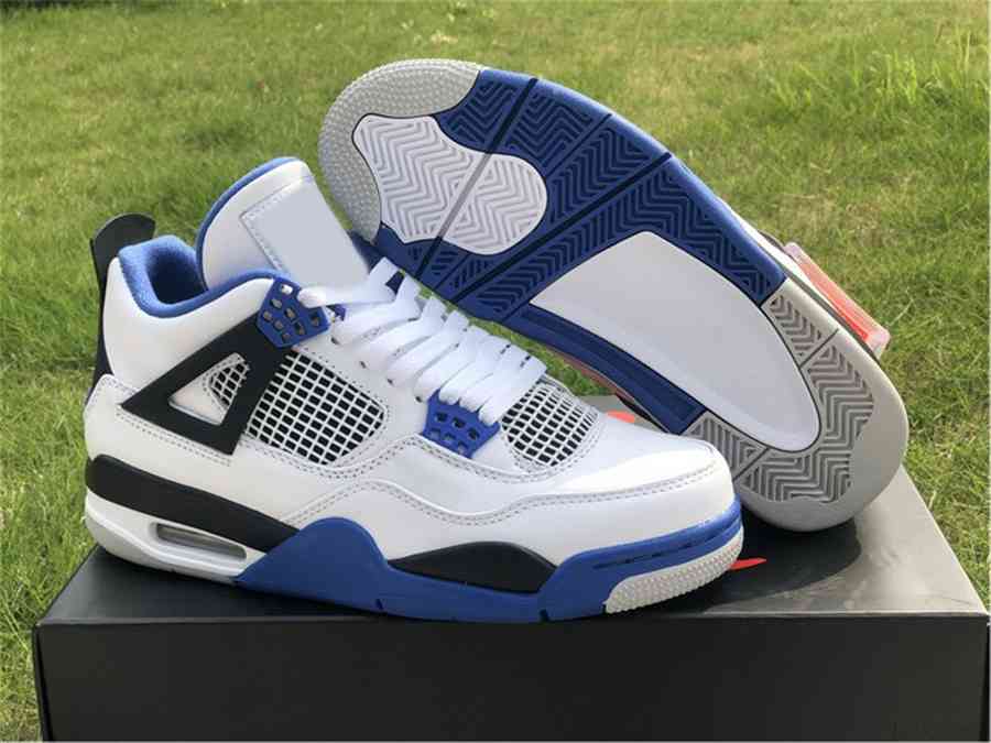 

Authentic 4 Motorsports Athletic Shoes Mens Game Royal Black White Blue Limited Release All-Star Sports Sneakers With Original Box 40-47