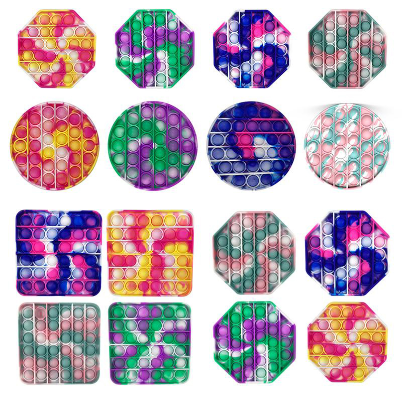 

Multicolor Fidget Toy Sensory Push Pop Bubble Board Game Sensory Toy Anxiety Stress Reliever Kids Adults Autism Special Needs Sale