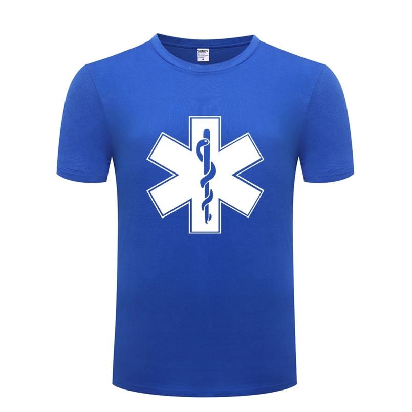 

EMT Emergency Technician Mens Men T Shirt Tshirt Short Sleeve O Neck Cotton Casual T-shirt Top Tee 210707, Hoy het