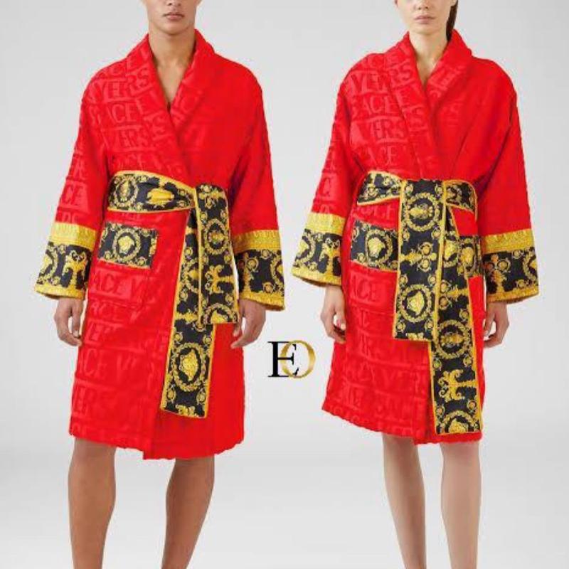 

Luxury Men Woman Unisex Casual Bathrobe Autumn Bamboo Long Robe Fast Drying Thick Warm Sleepwear Bathing Towel El Sauna