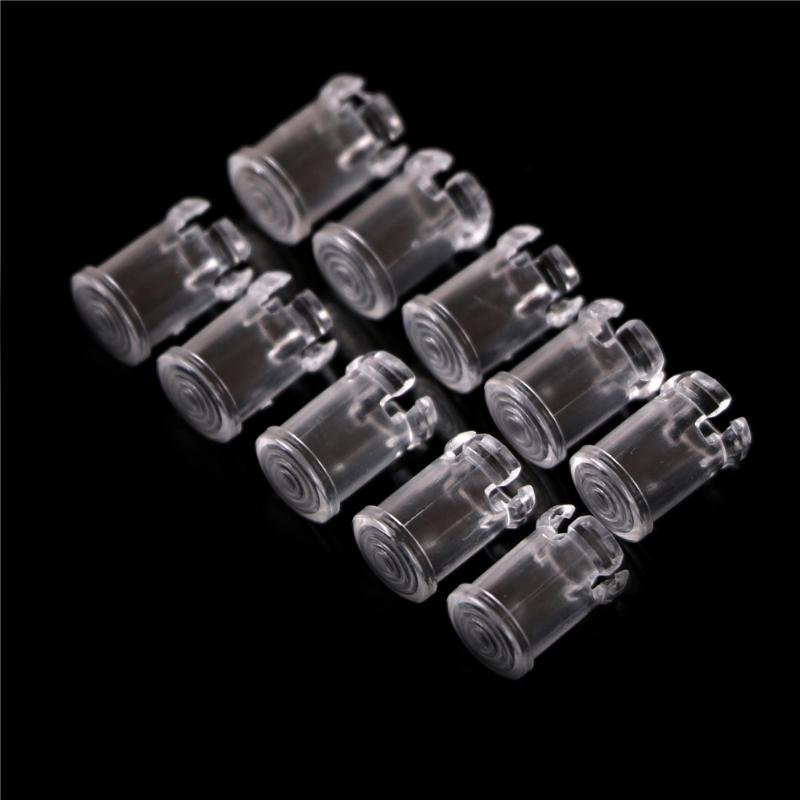 

Lamp Covers & Shades 10/20pcs 3mm 5mm Clear Plastic Transparent LED Light Emitting Diode Lampshade Protector