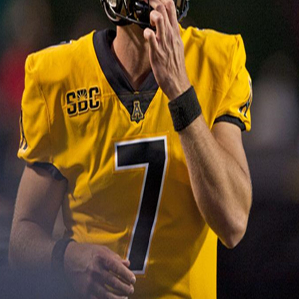 

Custom Appalachian State Mountaineers College Football Jersey Chase Brice Nate Noel Camerun Peoples Corey Xavier Sutton Thomas Hen, Men yellow