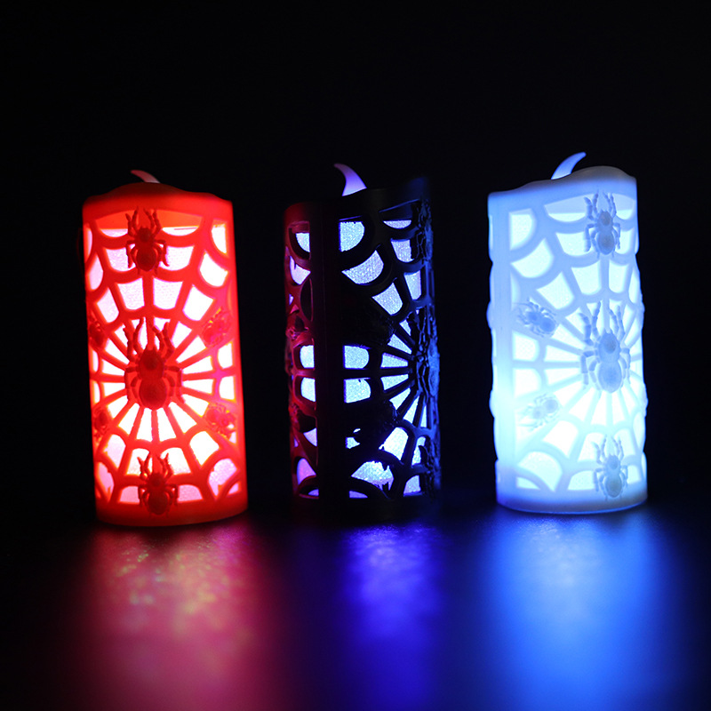 

halloween mesh electronic candle (with battery) high-quality novelty holiday gift