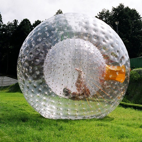 

Fast Delivery Inflatable Zorb Ball 3M Giant Human Size Hamster Ball Rental Business PVC Grass Ball Good Quality