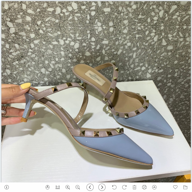 

2021 Good Quality Fashion Women Luxurys Designers Shoes Designer Sandals Womens Luxury High Heels Sandal Dress Shoess With Box Size 35-41 -G412, Blue