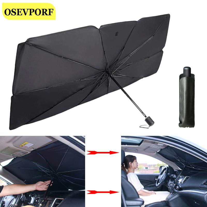 

Cell Phone Mounts & Holders Universal Car Windshield Sun Shade Umbrella Cover Protector Parasol Auto Front Window Sunshade Sheet Windscreen, Small size