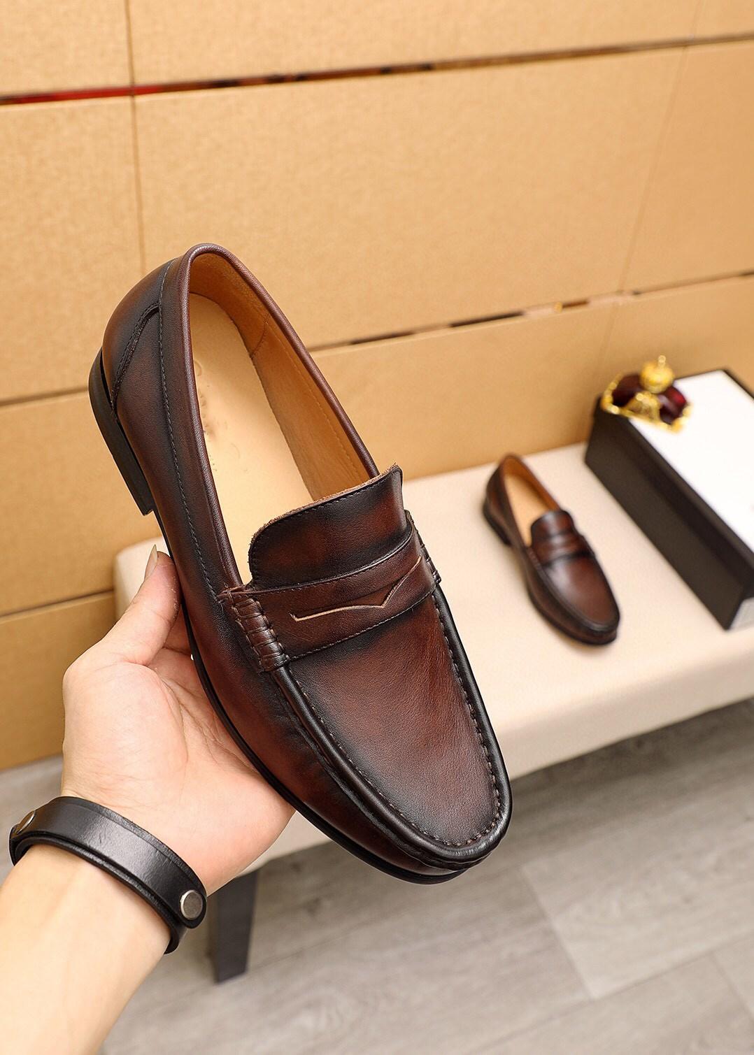 mens leopard print dress shoes