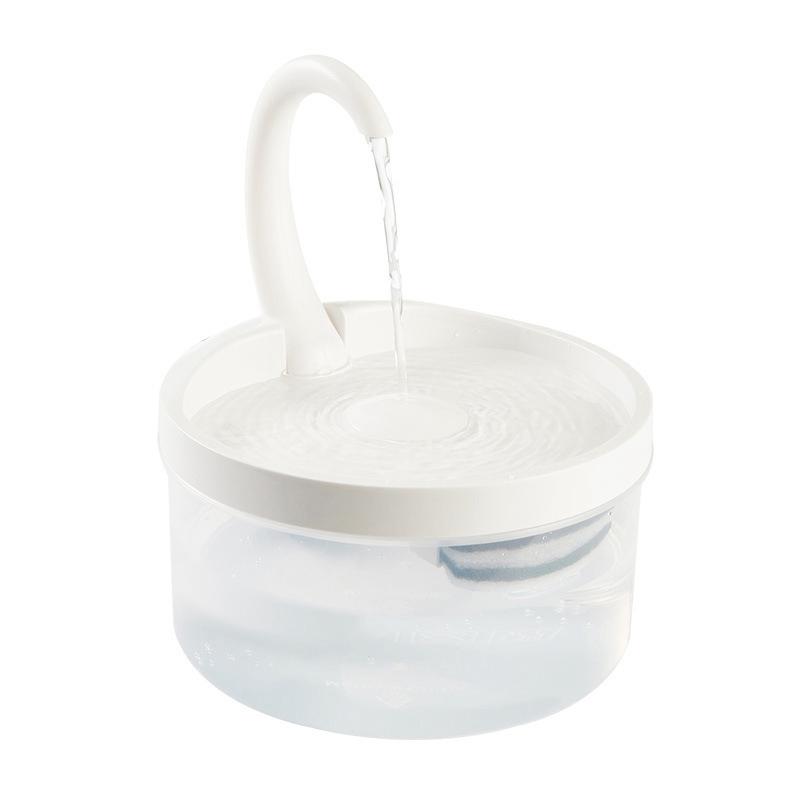 

Cat Bowls & Feeders Pet Water Fountain Swan Neck Shaped Dispenser USB Charging Automatic Drinking For Dog