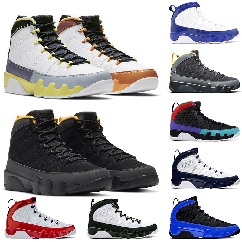 

Wholesale 2021 JUMPMAN 9s 9 Mens Basketball Shoes Change The World Racer Blue Gym Red Cactus Flower Bred Trainers Outdoor Sneakers 40-47, # white pink multi color 40-47