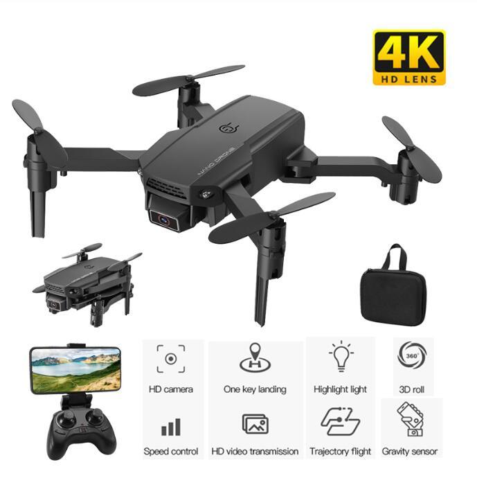

Drone 4K HD Camera & S60 RC Aircraft Professional Aerial Photography Helicopter 1080P-HD Wide Angle-Camera WiFi Image Transmission Chi, Kf611 with 4k camera & retail box