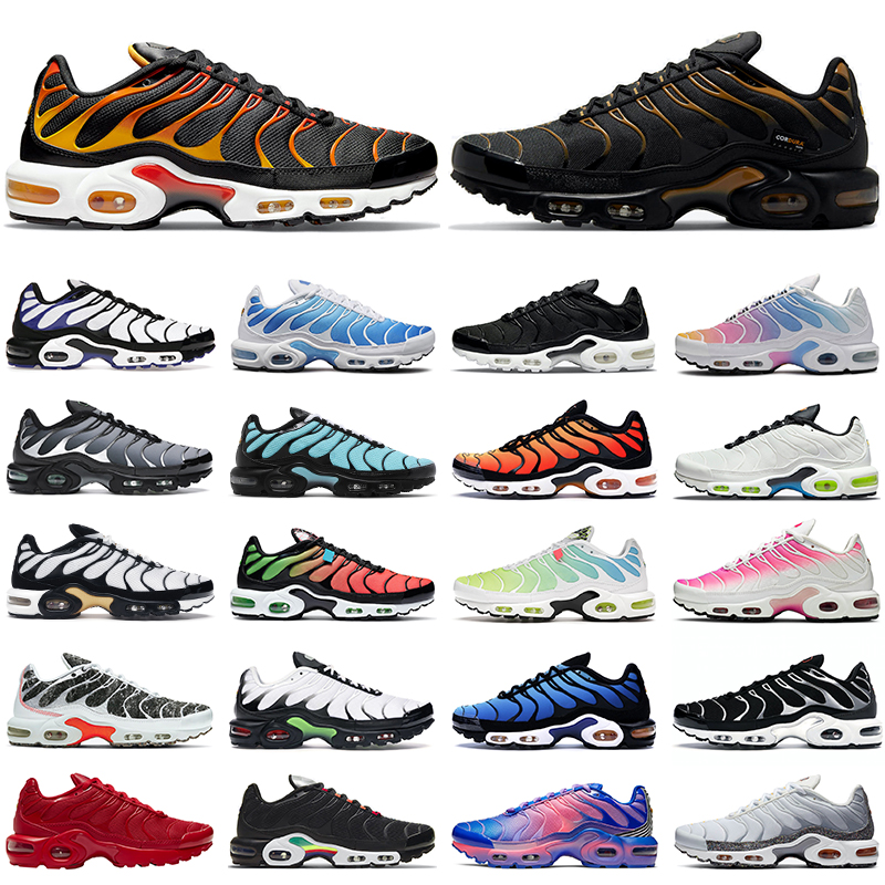 

tn plus men women running shoes triple Black Cordura White Wolf Grey Aqua Silver Hyper Blue Sky Reverse Sunset Crater Nerf mens trainers outdoor sneakers, 24