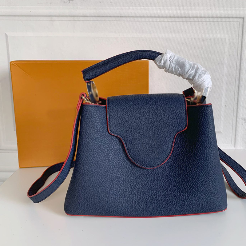 

Luxury Designers Handbags Classic Crossbody Bag Women Big Tote Ladies Wide Shoulder Handbag With Box, Others