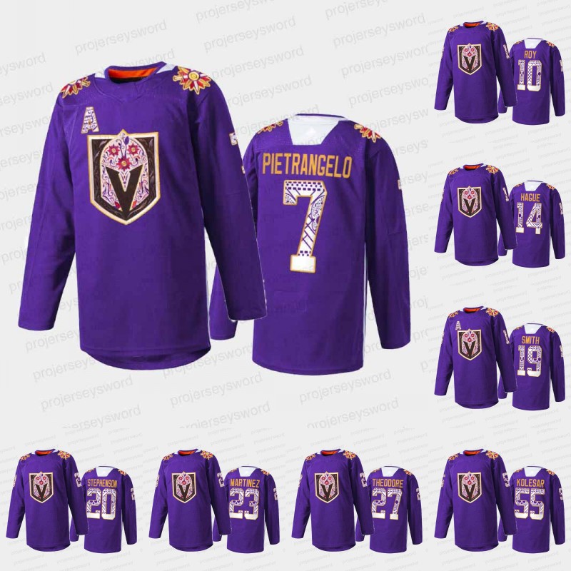 

71 William Karlsson Pietrangelo knight hispanic heritage jersey Vegas Golden Keegan Kolesar Shea Theodore Chandler Stephenson Max Pacioretty hockey Jerseys, 61 mark stone