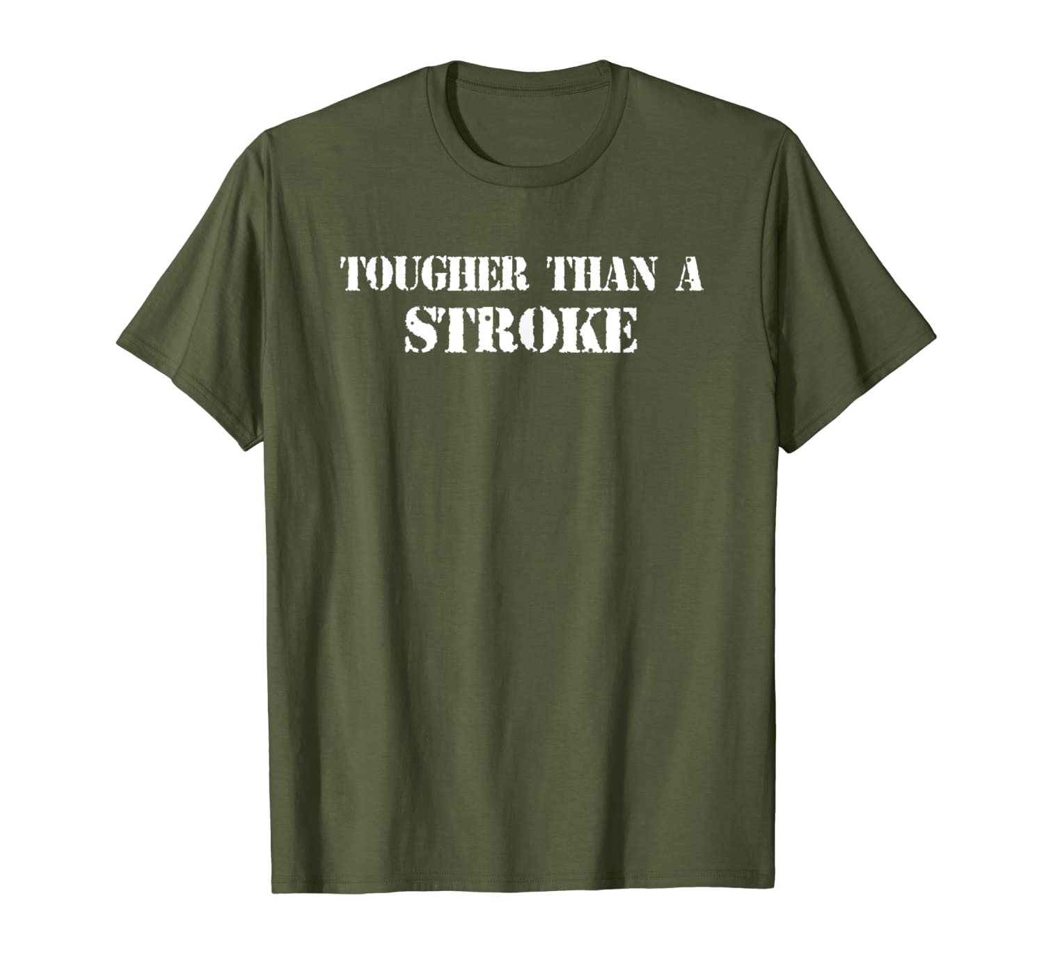 Stroke Survivor Shirts | TOUGHER THAN A STROKE Shirt T-Shirt-image-703617926