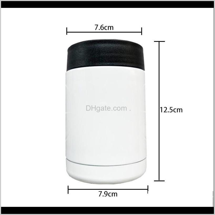 

12Oz Blank Sublimation Cooler Double Wall Vacuum Can Cooler Heat Transfer Coolers Stainless Steel Insulation Cups Cca12635 Sea Huuq3 Tlzge