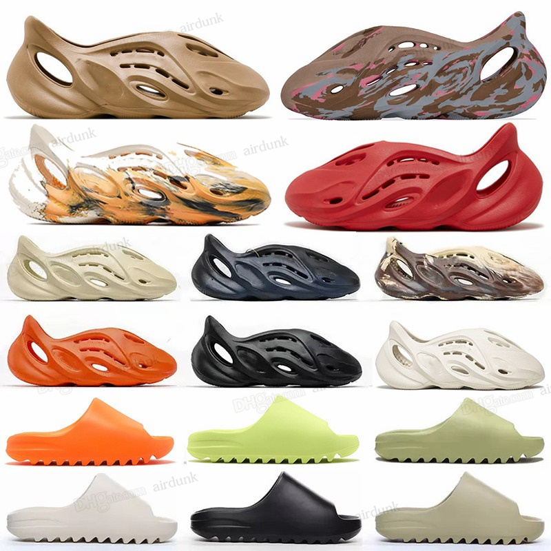 

2022 Designer Slippers Men Women MXT Moon Gray MX Cream Clay Slides Shoes Ochre Vermillion Mineral Blue Bone White Pure Resin Sl, Red #10