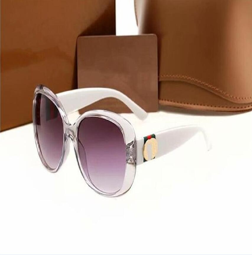 

2021 Summer Womens Designer Sunglasses Luxury Woman Sunglasses Adumbral Goggle Glasses UV400 C 1886 Highly Quality, White;black