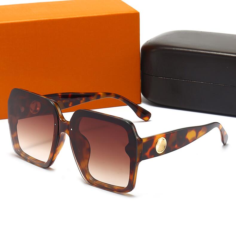 

Designer Sunglasses Top Quality Male Female Polarized Square Outdoor Luxury Fashion Glasses Suitable for Shopping Malls Travel UV400 Glass lens with box