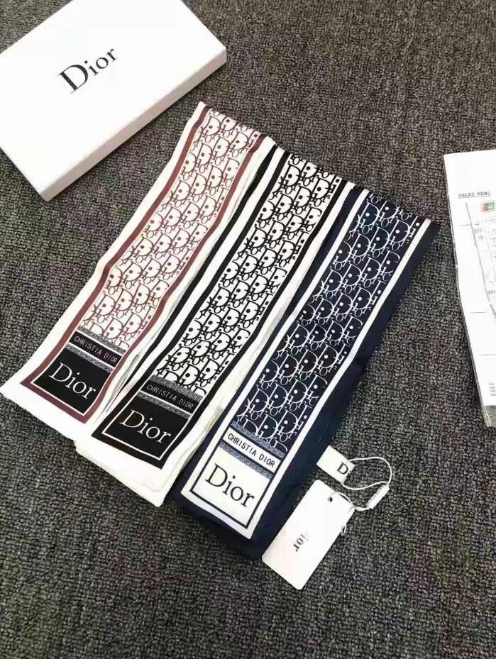 

Silk Scarf Designers Headband Luxury Brands Women Silks Scraves Top Grade Muffler Handbag Hair Twill Oblique Printing Houndstooth BANDEAU, Blue;gray