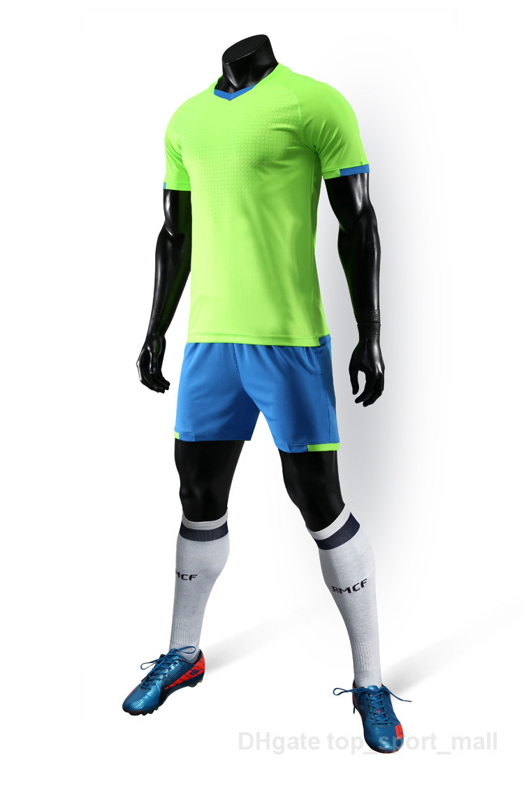 

Soccer Jersey Football Kits Color Blue White Black Red 258562117, Fluorescent green
