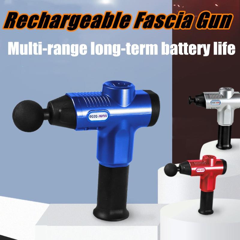 

8000r/min Muscle Massage Gun Deep Tissue Massager Therapy Body Fascial Relax Exercise Fitness Shaping Pain Relief Accessories